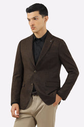 Brown Men Blazer
